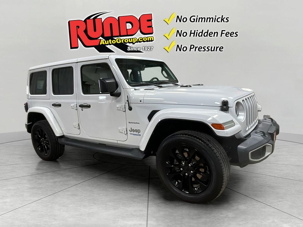 2021 Jeep Wrangler 4xe Unlimited Sahara 4x4