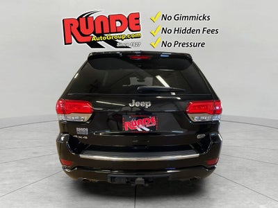 2018 Jeep Grand Cherokee Overland 4x4