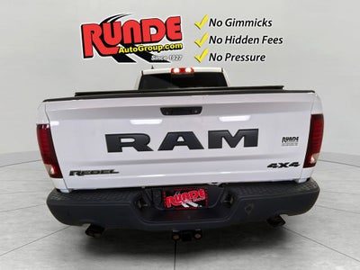 2018 RAM 1500 Rebel Crew Cab 4x4 5'7" Box