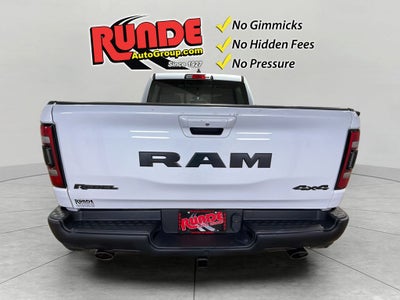 2019 RAM 1500 Rebel Crew Cab 4x4 5'7" Box