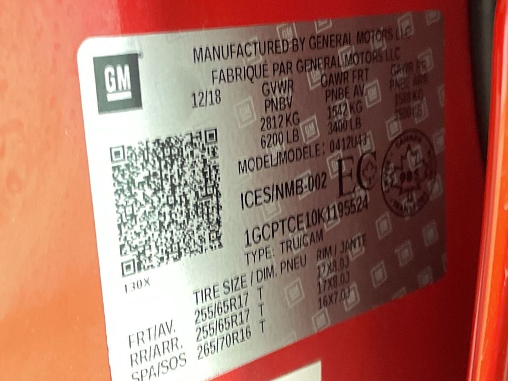 2019 Chevrolet Colorado 4WD LT