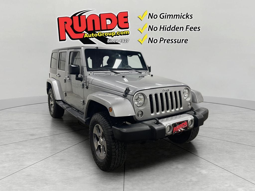 2016 Jeep Wrangler Sahara