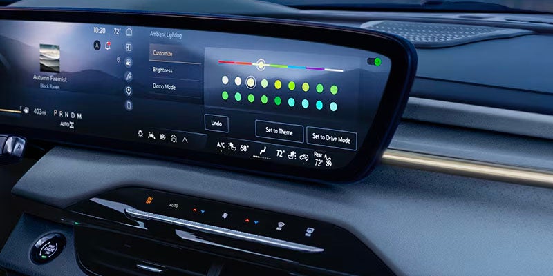 Buick Enclave display infotainment technology WI