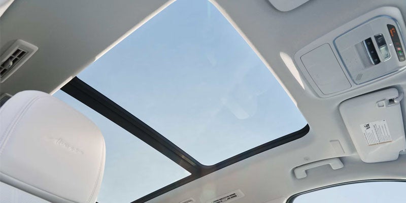 Buick Enclave panoramic sunroof interior feature WI