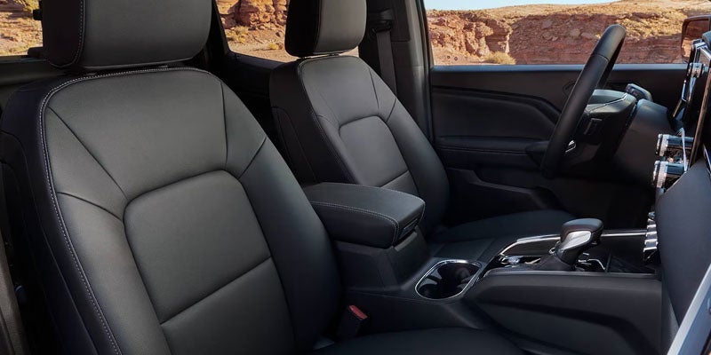 GMC Canyon interior comfort seating