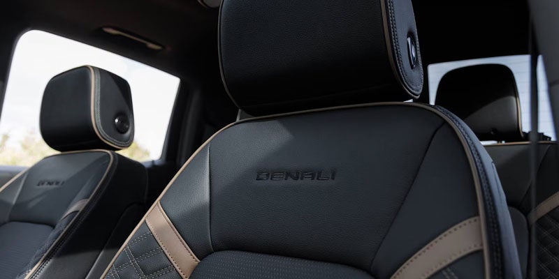 GMC Canyon premium leather seats