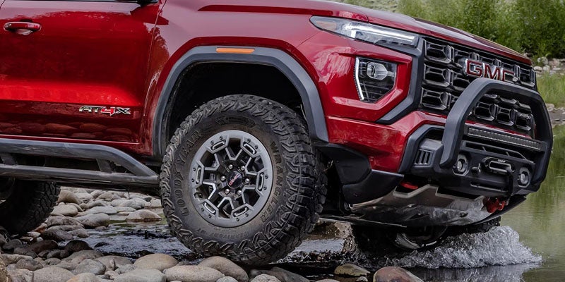 GMC Canyon safety features trail control driving