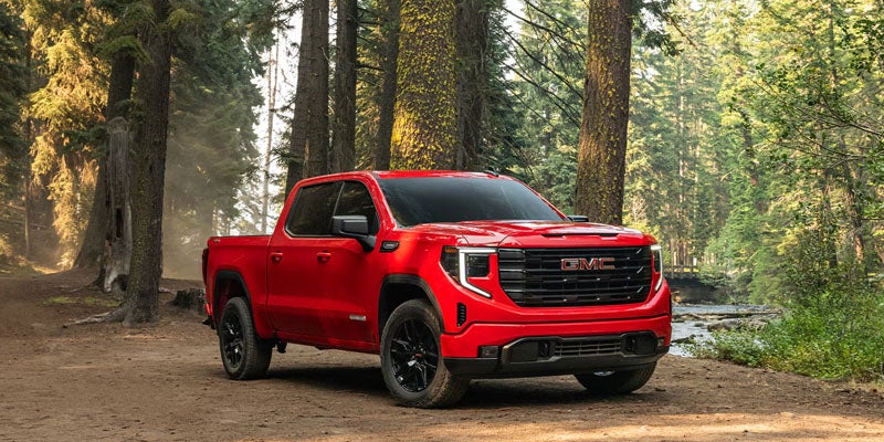 2026 GMC Sierra 1500 trims red truck WI