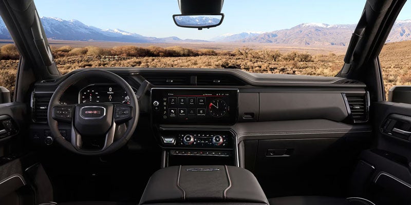 GMC Sierra 2500HD safety tech driver display WI