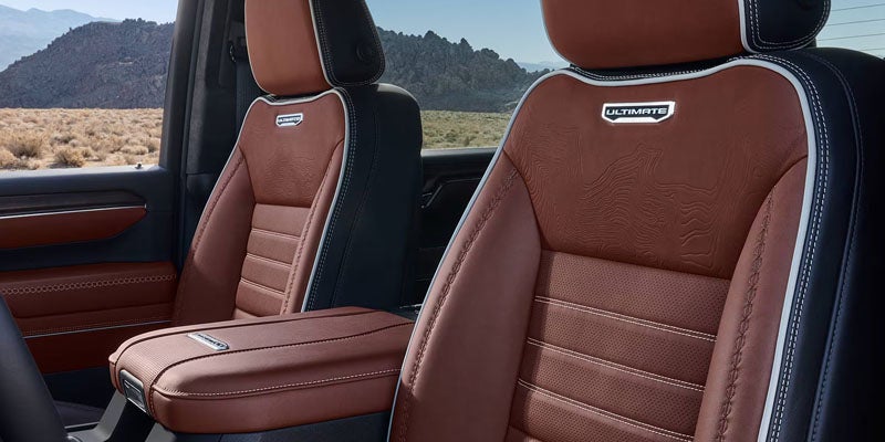 GMC Sierra 2500HD premium interior seats WI